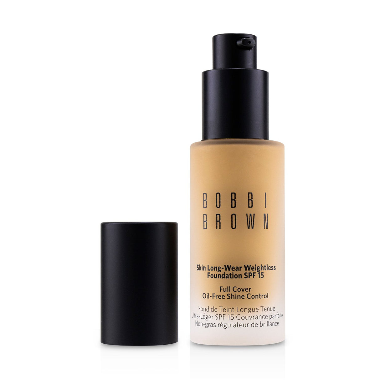 Bobbi Brown Skin Long Wear Foundation SPF 15 in #Natural, 30ml; lightweight, breathable, matte finish, long-lasting wear.