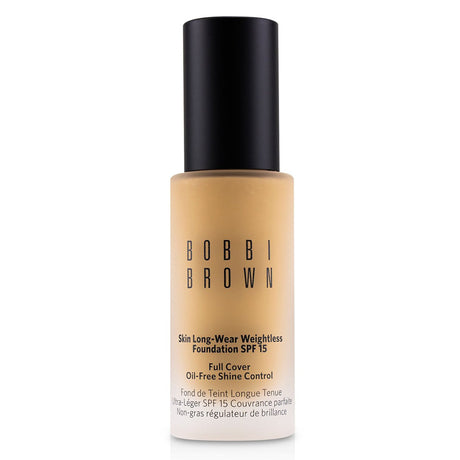 Lightweight liquid foundation with SPF 15, providing buildable coverage for a natural matte finish in shade #Natural.