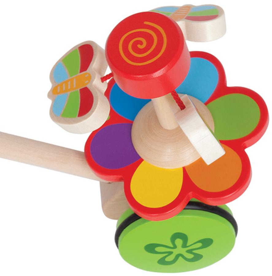 Wooden Push/Pull Along Butterflies Dancing - Hape