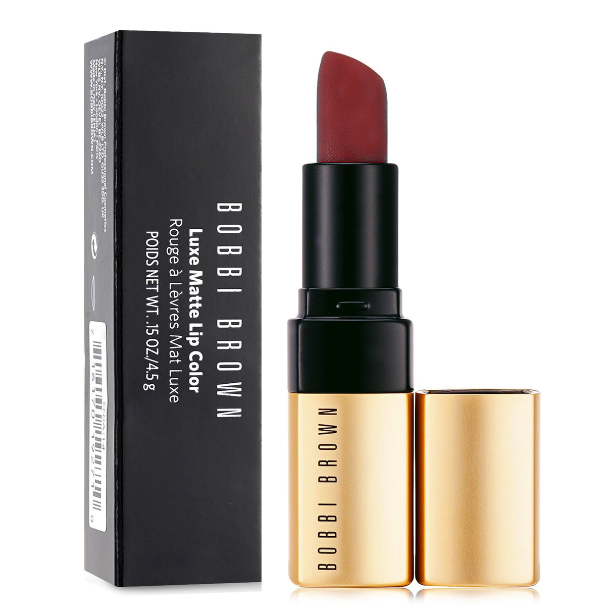 Luxurious matte lipstick #OnFire with full coverage, velvety texture, and lasting color, free from harmful additives.