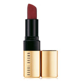 Luxe matte lipstick in #On Fire offers full coverage color with a velvety texture for a comfortable, lasting finish.