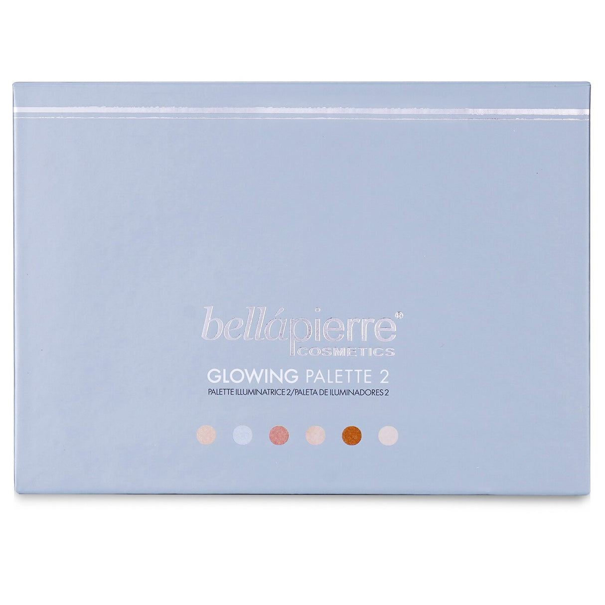 Bellapierre Cosmetics Glowing Palette 2 with six versatile illuminator shades for natural or dramatic, radiant beauty.