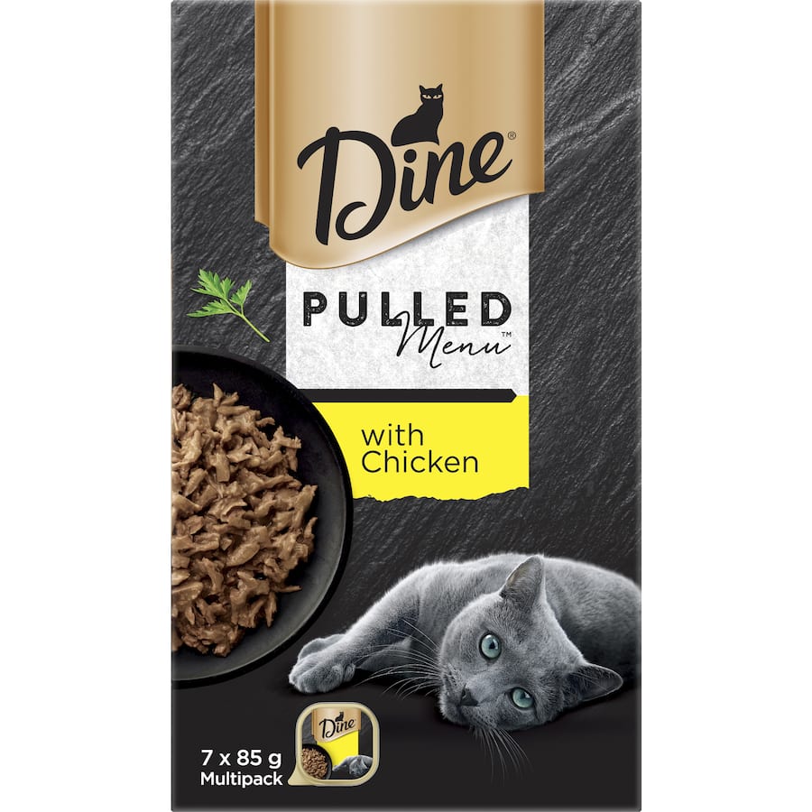 Dine Pulled Menu Wet Cat Food With Chicken  - Smartfox