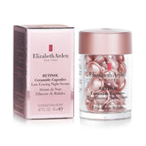 Elizabeth Arden Ceramide Retinol Capsules, a nightly serum for anti-aging with Retinol and Ceramides for smooth, radiant skin.