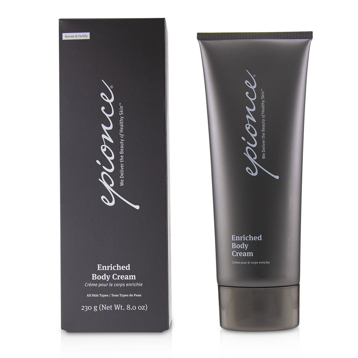 Luxurious Epionce Enriched Body Cream for intense hydration and smoother skin, ideal for dry areas like feet and elbows.