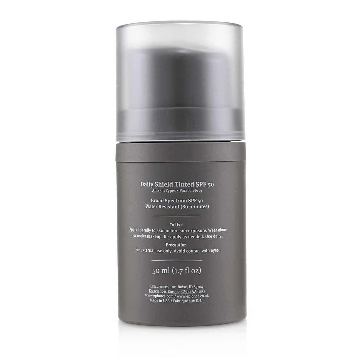 Epionce - Daily Shield Tinted SPF 50 - For All Skin Types  - 50ml/1.7oz