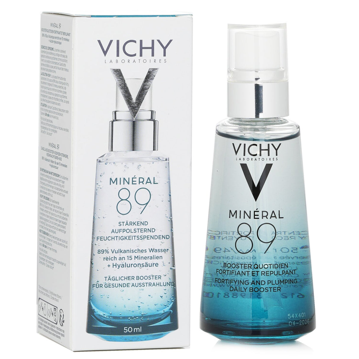 Vichy Mineral 89 Fortifying & Plumping Daily Booster (89% Mineralizing Water