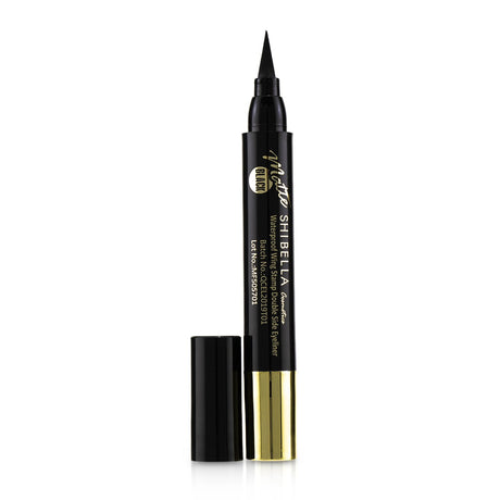 Dual-sided waterproof wing stamp eyeliner with precision stamp and liquid pen for flawless, long-lasting eye makeup.