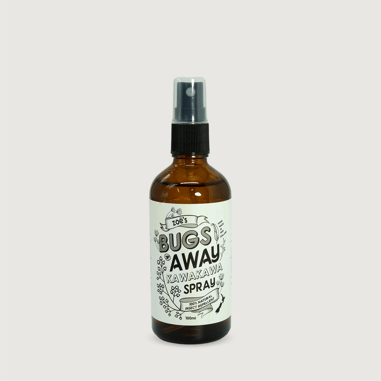 Moana Road - Zoe's Kawakawa Bugs Away Spray (100ml) - Pack of 4