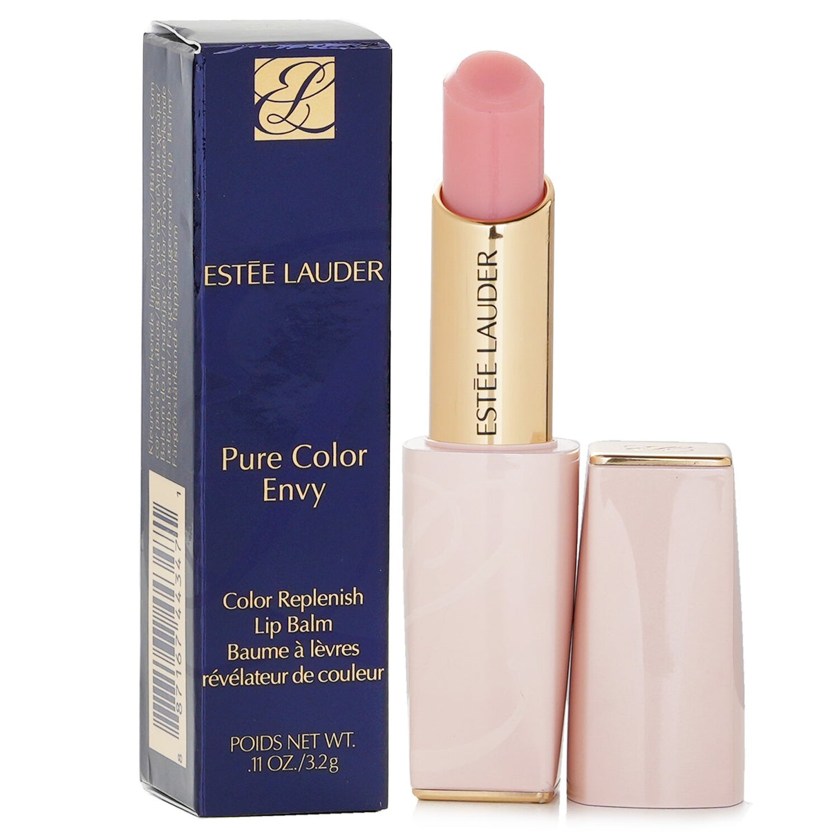 Estee Lauder Pure Color Envy Lip Balm, 3.2g, offers intense hydration and a personalized color enhancement for smooth, soft lips.