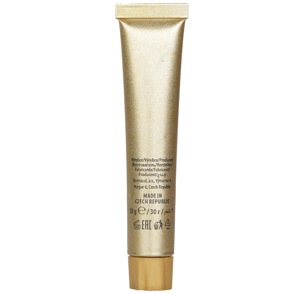 Dermacol Make Up Cover Foundation SPF 30 in Very Light Beige with Apricot undertone, offering full waterproof coverage for flawless skin.