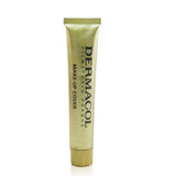 Dermacol Make Up Cover Foundation SPF 30 in Light Beige-Rosy provides full coverage for flawless skin and UV protection.