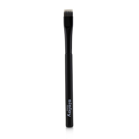 Professional eyeliner brush with soft synthetic bristles for precise application and easy blending of eyeshadows and eyeliners.