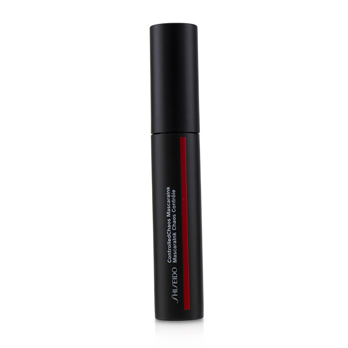 Shiseido ControlledChaos MascaraInk #02 Sapphire Spark, a volumizing mascara with vibrant color and innovative brush design.