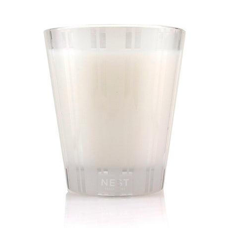 Nest Velvet Pear Scented Candle, 230g, offers a calming aroma of ripe pear for a cozy atmosphere and long-lasting enjoyment.