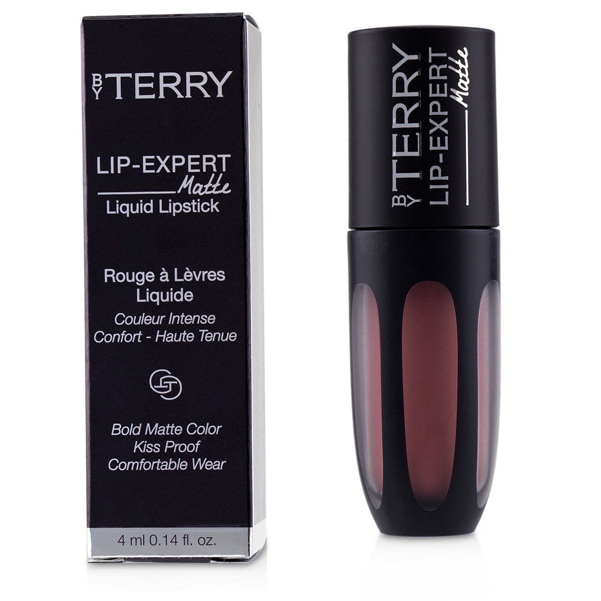 By Terry Matte Liquid Lipstick #2 Vintage Nude in 4ml, featuring bold color, hydrating formula, and precise applicator.