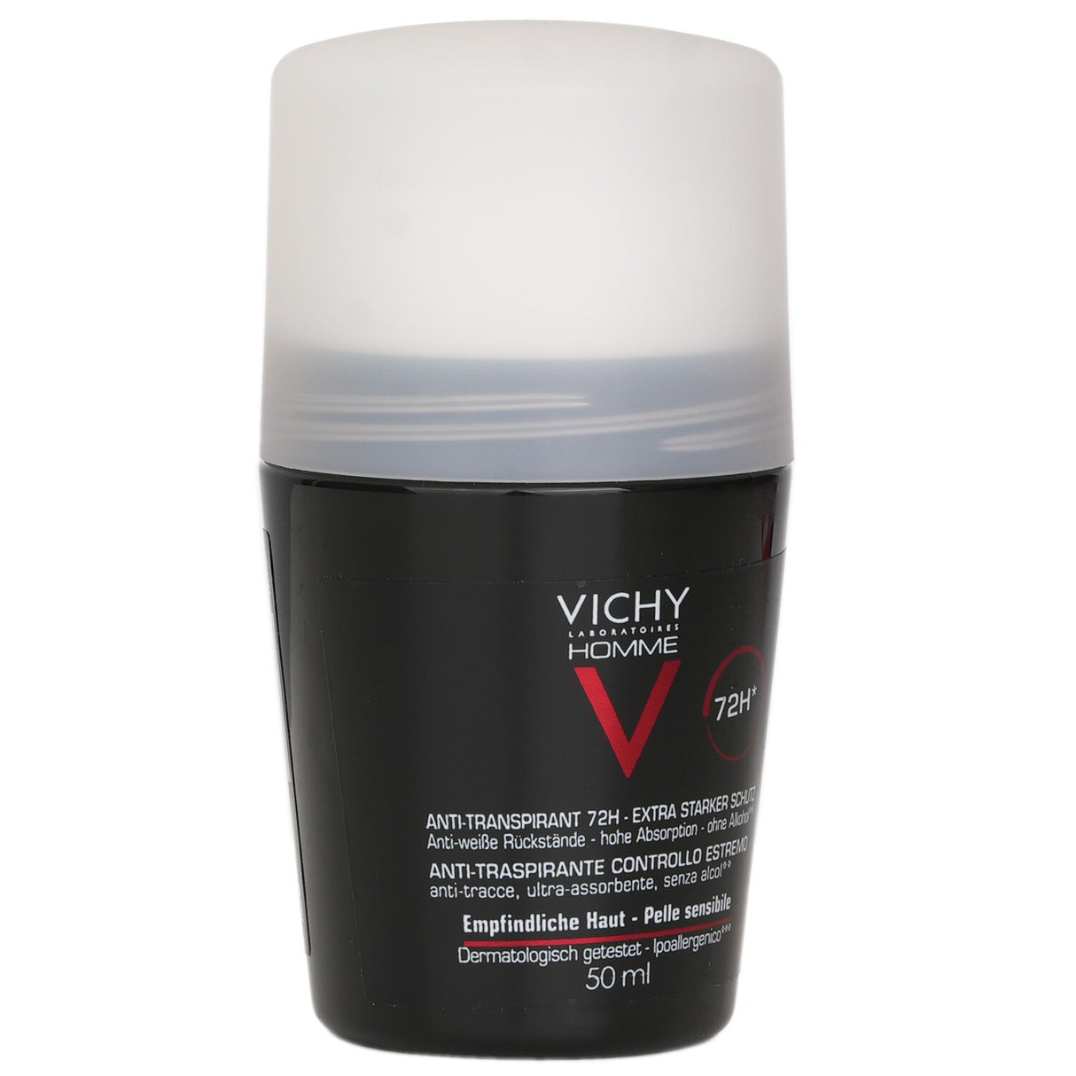 Vichy - Homme 72H* Extreme-Control Anti Perspirant Roll-On (For Sensitive Skin)