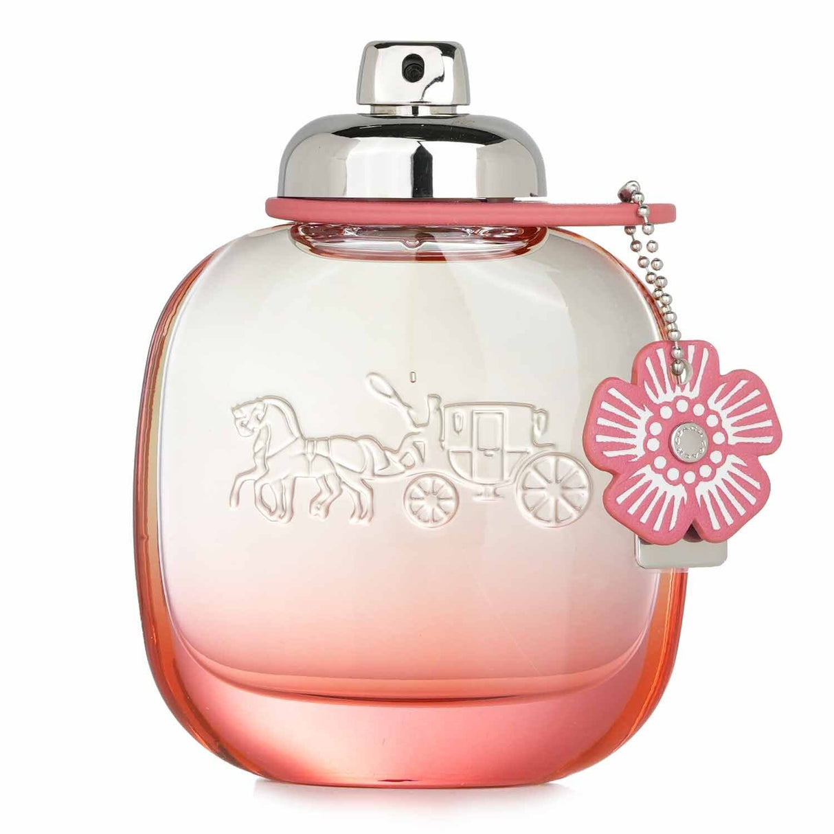 Coach Floral Blush Eau De Parfum Spray 90ml, embodying a summer essence with fruity florals and a warm, musky finish.