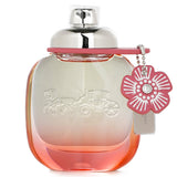 Coach Floral Blush Eau De Parfum in a chic 50ml bottle, featuring fruity notes of goji berries, grapefruit, and peonies.