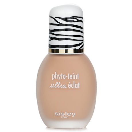 Sisley Phyto Teint Ultra Eclat #2 Soft Beige foundation in a 30ml bottle, offering a lightweight, radiant finish and medium coverage.