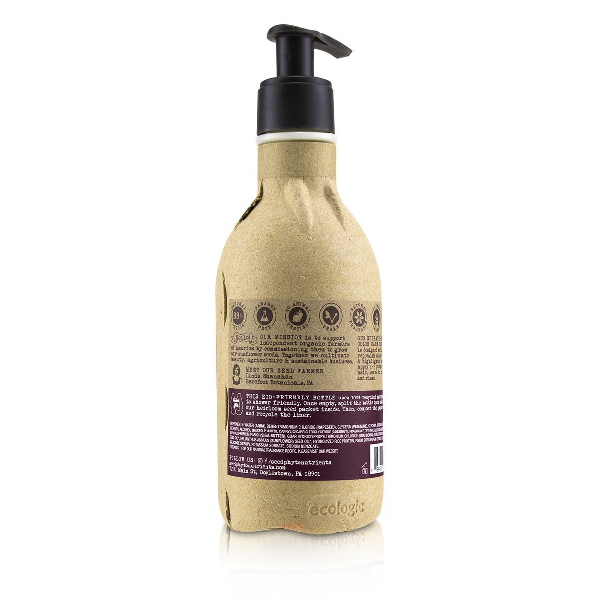 Color Care Conditioner for color-treated hair, enriched with raspberry seed oil for vibrant, healthy locks. 250ml size.