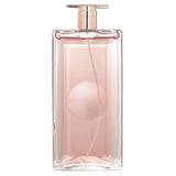 "Lancome Idole Eau De Parfum 75ml, a floral-fruity fragrance for women, featuring notes of bergamot, rose, and patchouli."