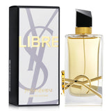 Yves Saint Laurent Libre Eau De Parfum Spray 90ml, a vibrant oriental fragrance with notes of mandarin, jasmine, and vanilla.