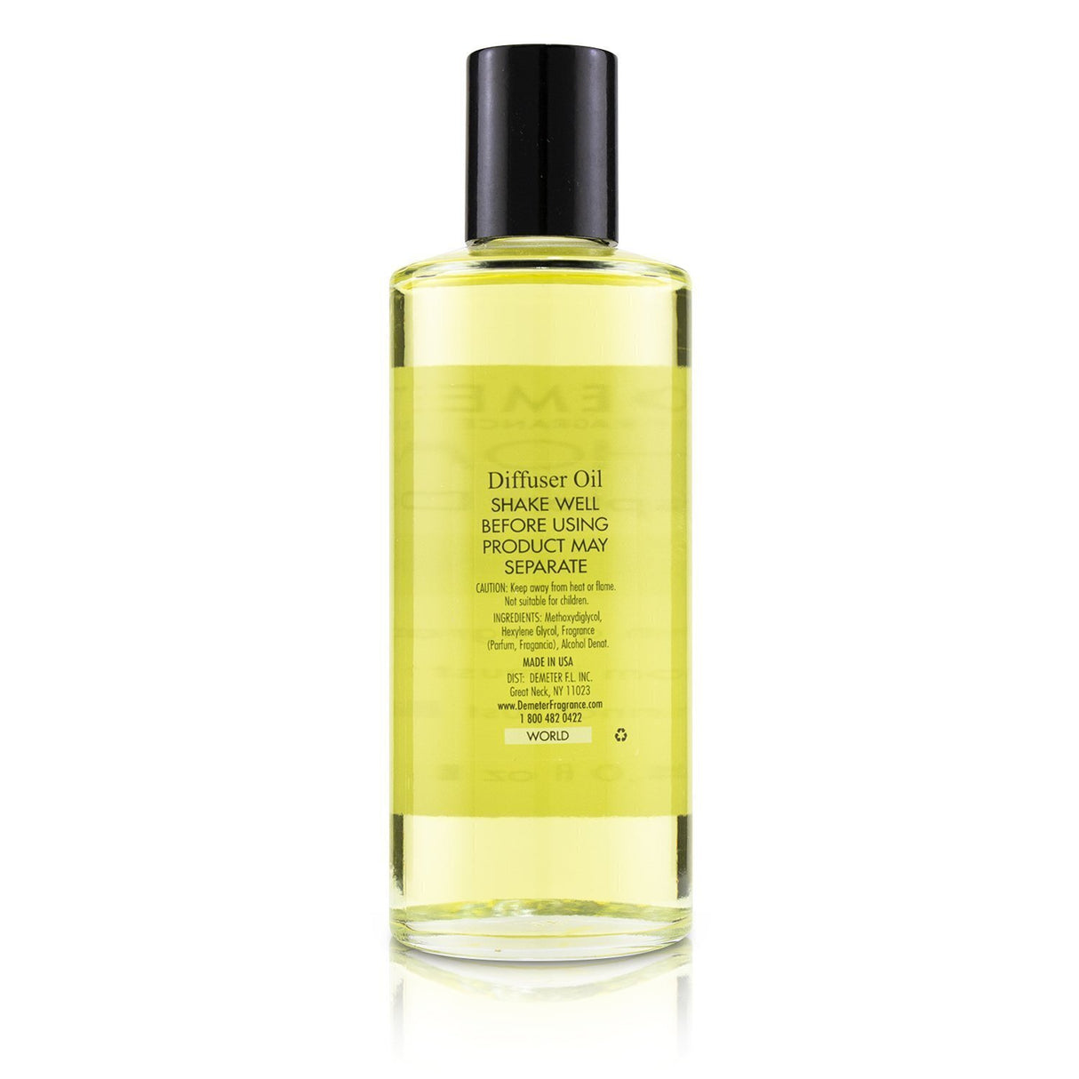 Demeter Caipirinha Atmosphere Diffuser Oil in a 120ml bottle, perfect for creating a refreshing citrus ambiance.