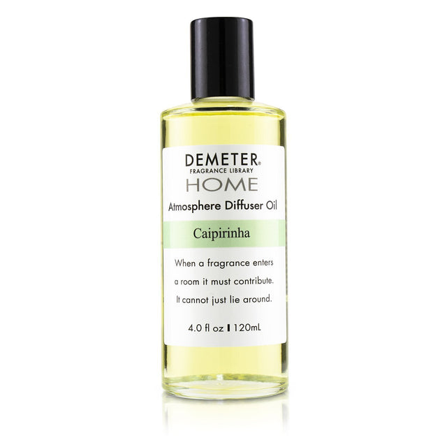 Demeter Caipirinha Diffuser Oil in a 120ml bottle, providing a lively citrus scent to enhance and refresh your living space.