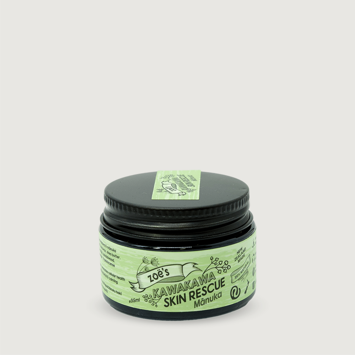 Moana Road - Zoe's Kawakawa Balms/Perfumes - Skin Rescue Manuka (35ml)