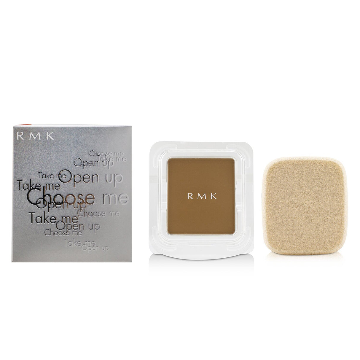 RMK UV Powder Foundation SPF 30 Refill in #105, 11g, offers luminous coverage, UV protection, and a second-skin finish.