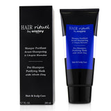 Pre-shampoo purifying mask with white clay for cleansing, soothing, and revitalizing hair and scalp in a 200ml formula.