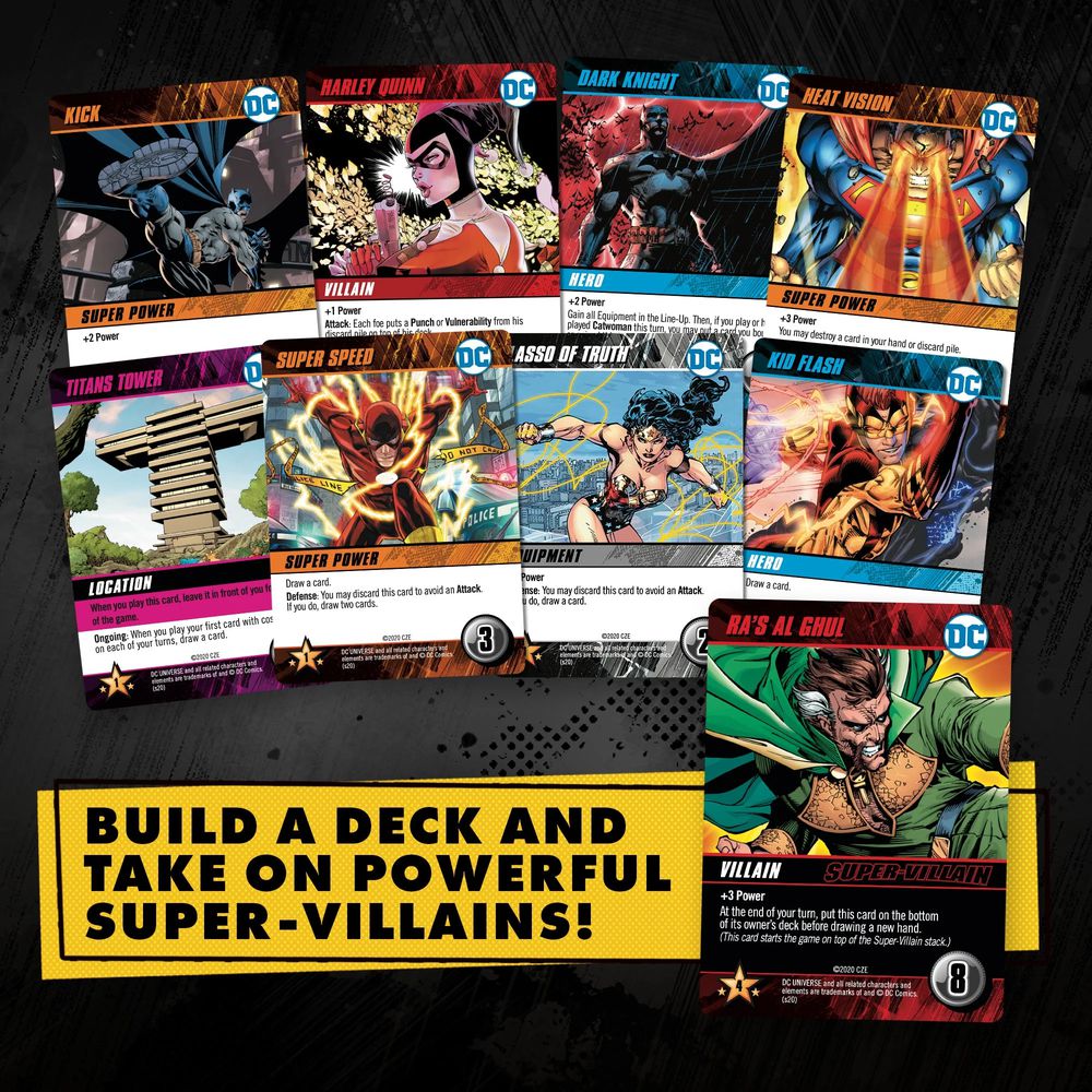 Cryptozoic: DC Comics Deck-Building Game: Multiverse Edition - DC Deck-Building