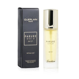 Guerlain Parure Gold Setting Mist in a 30ml bottle offers a radiant, weightless finish and long-lasting makeup wear.