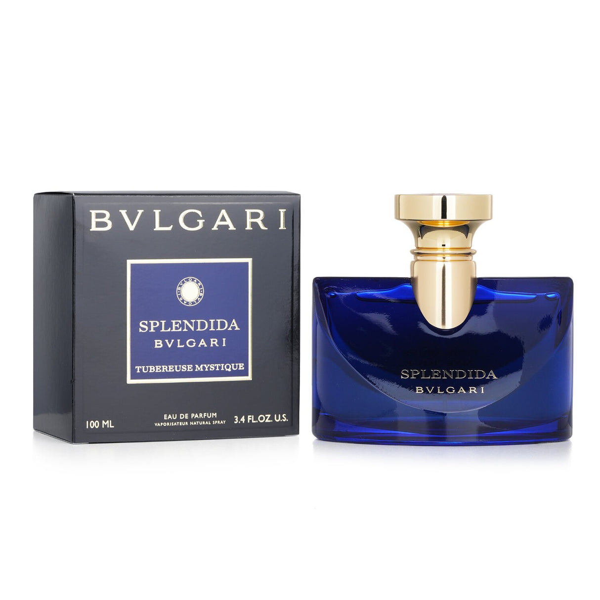 Bvlgari Splendida Tubereuse Mystique Eau De Parfum - luxurious 100ml spray with floral notes of tuberose and vanilla.