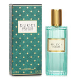 Gucci Memoire D'Une Odeur Eau De Parfum Spray in a vintage-inspired bottle, featuring unisex mineral aromatic notes.