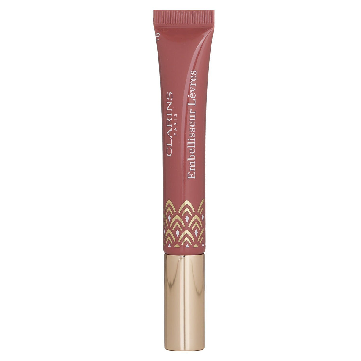 Clarins Natural Lip Perfector #16 Intense Rosebud 12ml, a hydrating lip gloss with luminous shine and rich nourishing ingredients.