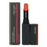 Shiseido ColorGel LipBalm in Sheer Apricot offers lightweight moisture and glossy finish for comfortable, enhanced lips.