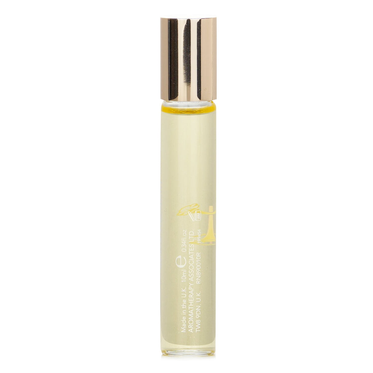 Aromatherapy Associates Inner Strength Roller Ball - 10ml, portable stress relief oil with Clary Sage, Cardamom, and Geranium.