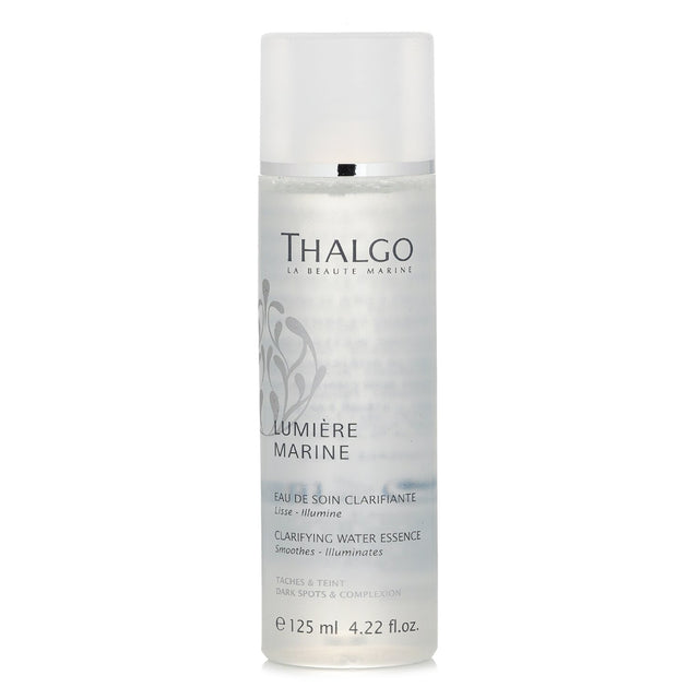 Thalgo Lumiere Marine Clarifying Water Essence in a 125ml bottle, featuring gel-like texture for radiant, even skin.