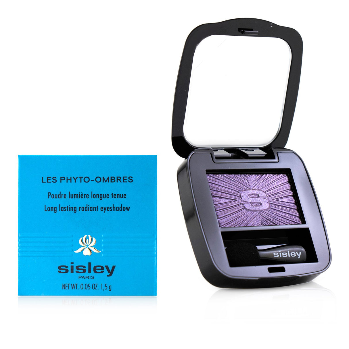 Radiant purple eyeshadow from Sisley with a smooth texture and versatile finishes for stunning eye looks.