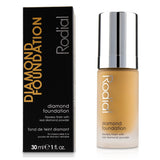 Rodial Diamond Foundation #50, a 30ml fluid with real Diamond Powder for radiant, buildable coverage and flawless skin.