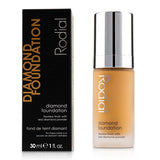 Rodial Diamond Foundation #60, 30ml; illuminating fluid with diamond powder for flawless, radiant skin and buildable coverage.