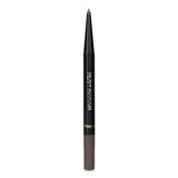 KISS ME Heavy Rotation Eyebrow Pencil in Ash Grey with dual-ended design and spiral brush for precise, natural brows.