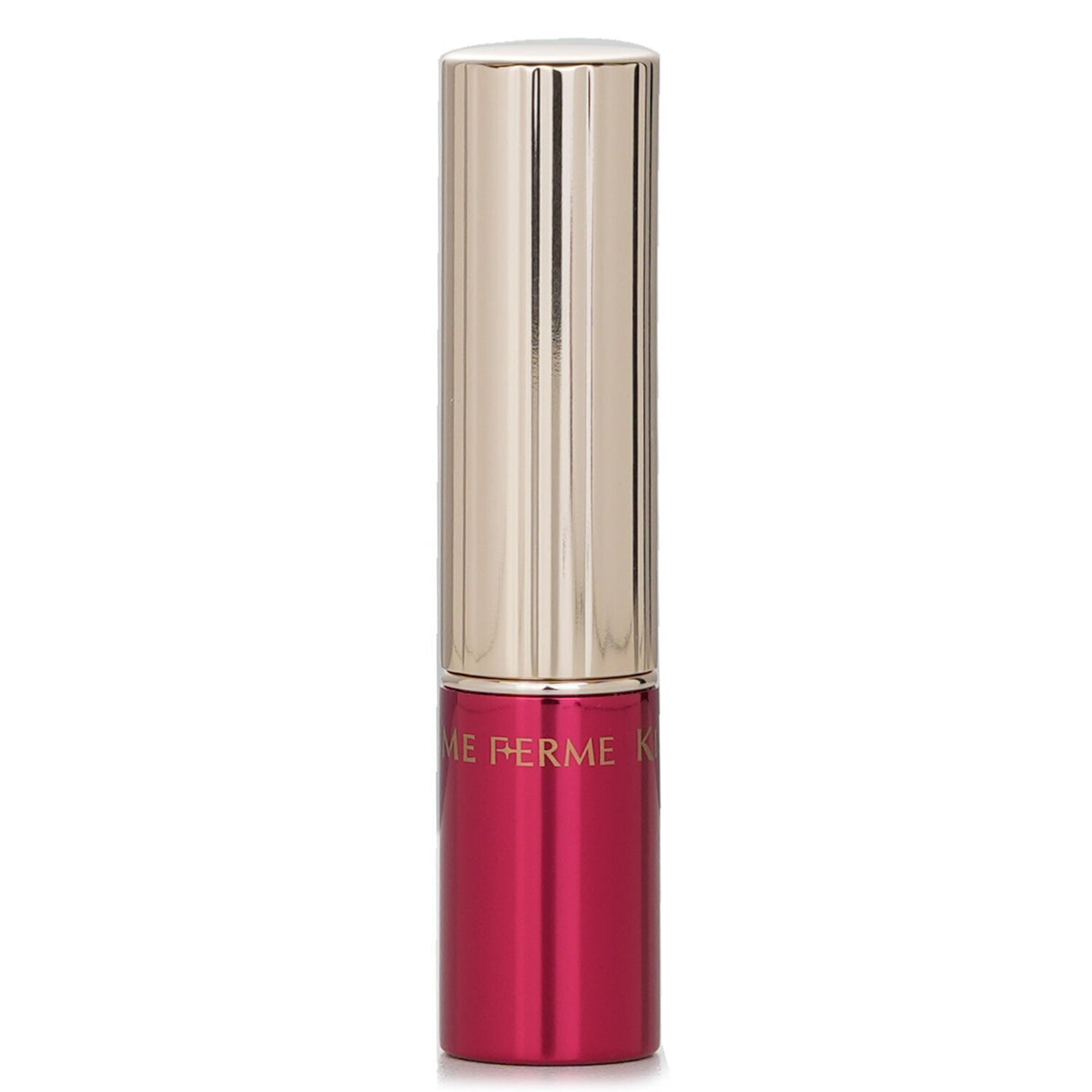 Luxurious KISS ME Double Rouge lipstick in #02, featuring a moisturizing, silky texture and vibrant, long-lasting color.