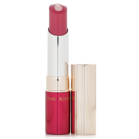 Dual-layer #03 lipstick for defined lips with pearl highlight, moisturizing formula, and a glossy finish.