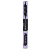 Double-ended brow volumizer with primer and tinted cream for shaping and filling brows in #Brunette Betty shade.