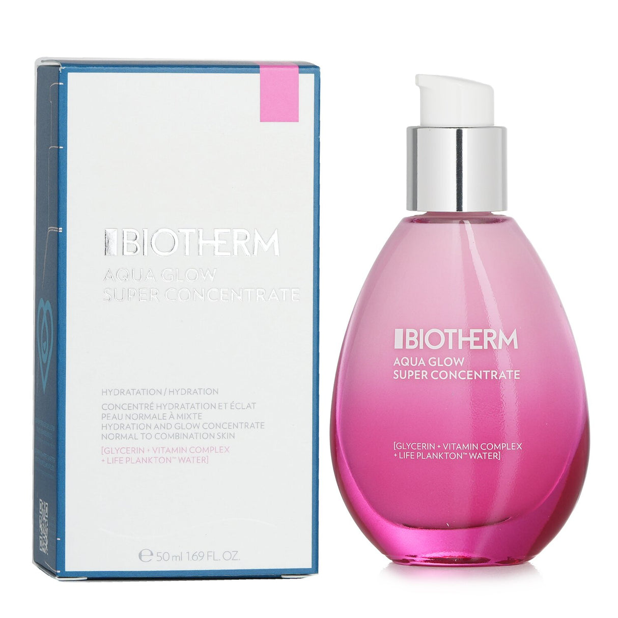 Biotherm Aqua Super Concentrate (Glow) - For Normal/ Combination Skin 50ml/1.69o