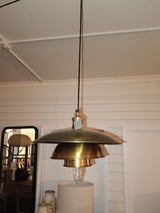 Hanging Pendant - Antique Brass - 355mm