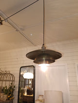 Hanging Pendant - Antique Brass - 355mm